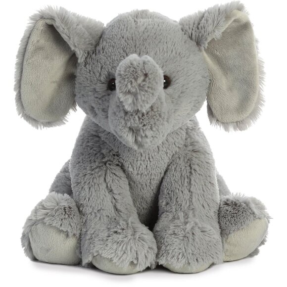 Aurora Plush Elephant Stuffed Animal Gray Kids Buddy BEDTIME Easter Baby Gift - Picture 2 of 11